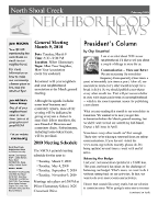NSCNA Neighborhood News Feb '10 edition
